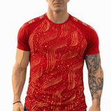 KoAzo 183 - Velvet T-shirt for Men - Sarman Fashion - Wholesale Clothing Fashion Brand for Men from Canada