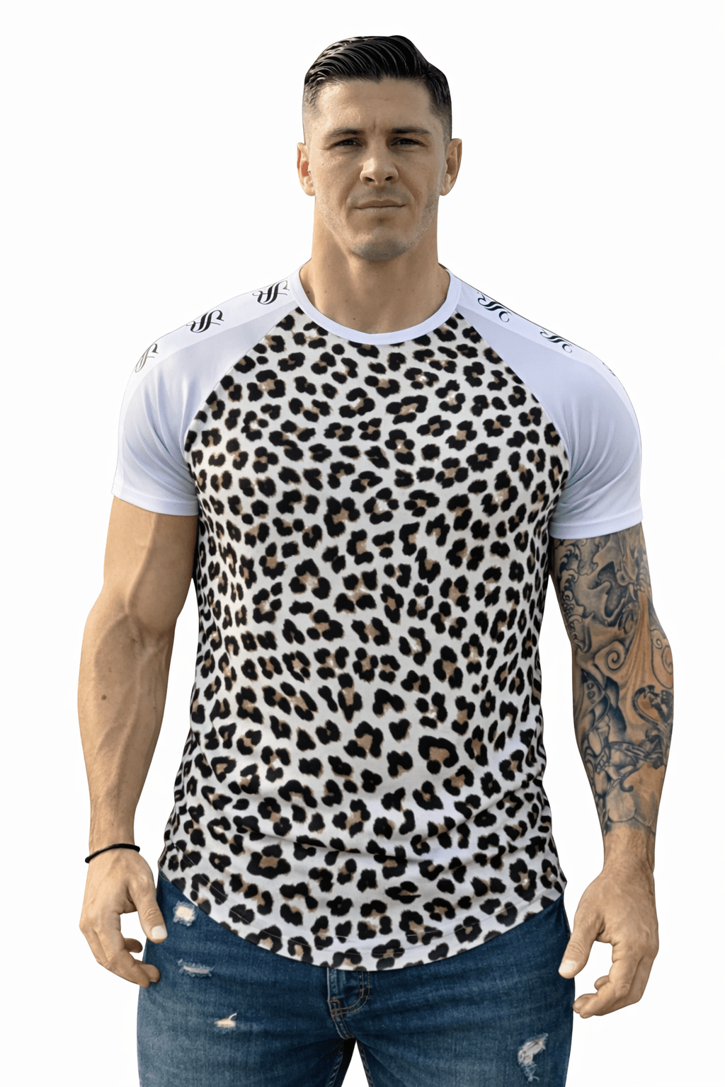 KoAzo 184 - Velvet T-shirt for Men - Sarman Fashion - Wholesale Clothing Fashion Brand for Men from Canada