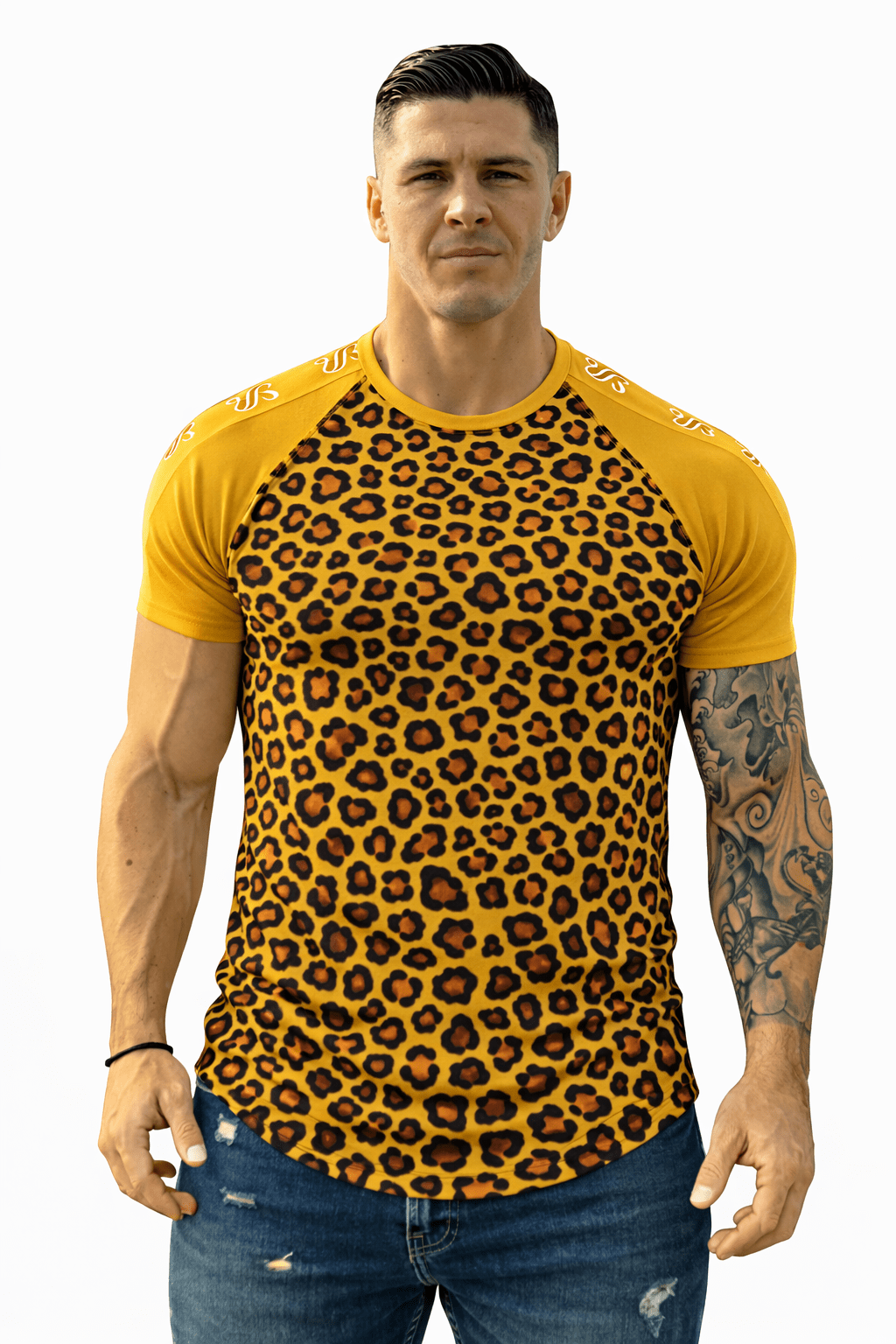 KoAzo 185 - Velvet T-shirt for Men - Sarman Fashion - Wholesale Clothing Fashion Brand for Men from Canada
