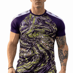 KoAzo 186 - Velvet T-shirt for Men - Sarman Fashion - Wholesale Clothing Fashion Brand for Men from Canada