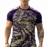 KoAzo 186 - Velvet T-shirt for Men - Sarman Fashion - Wholesale Clothing Fashion Brand for Men from Canada