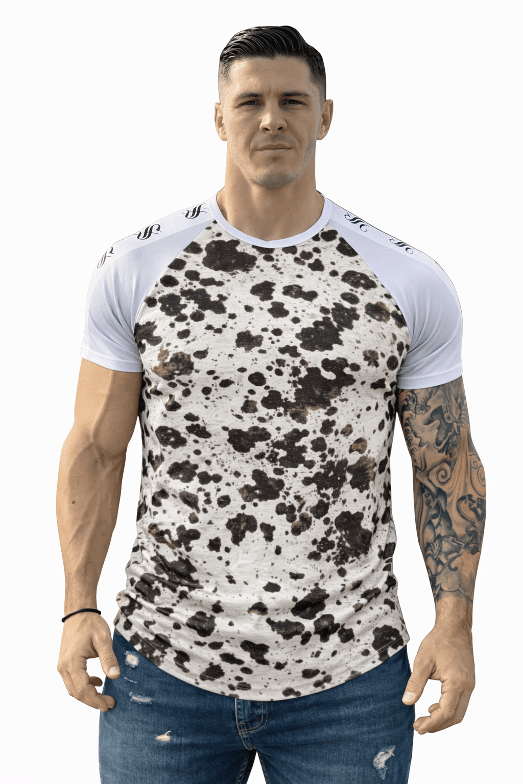 KoAzo 188 - Velvet T-shirt for Men - Sarman Fashion - Wholesale Clothing Fashion Brand for Men from Canada