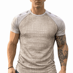 KoAzo 189 - Velvet T-shirt for Men - Sarman Fashion - Wholesale Clothing Fashion Brand for Men from Canada