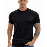 KoAzo 19 - Velvet T-shirt for Men - Sarman Fashion - Wholesale Clothing Fashion Brand for Men from Canada