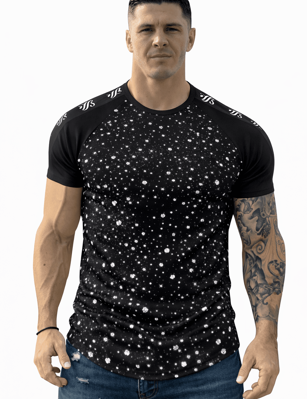 KoAzo 190 - Velvet T-shirt for Men - Sarman Fashion - Wholesale Clothing Fashion Brand for Men from Canada