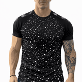 KoAzo 190 - Velvet T-shirt for Men - Sarman Fashion - Wholesale Clothing Fashion Brand for Men from Canada