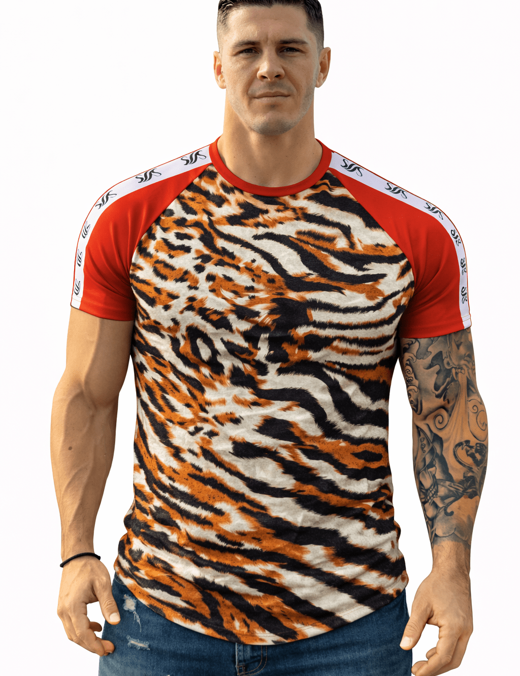 KoAzo 192 - Velvet T-shirt for Men - Sarman Fashion - Wholesale Clothing Fashion Brand for Men from Canada