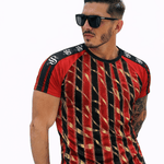 KoAzo 197 - Velvet T-shirt for Men - Sarman Fashion - Wholesale Clothing Fashion Brand for Men from Canada