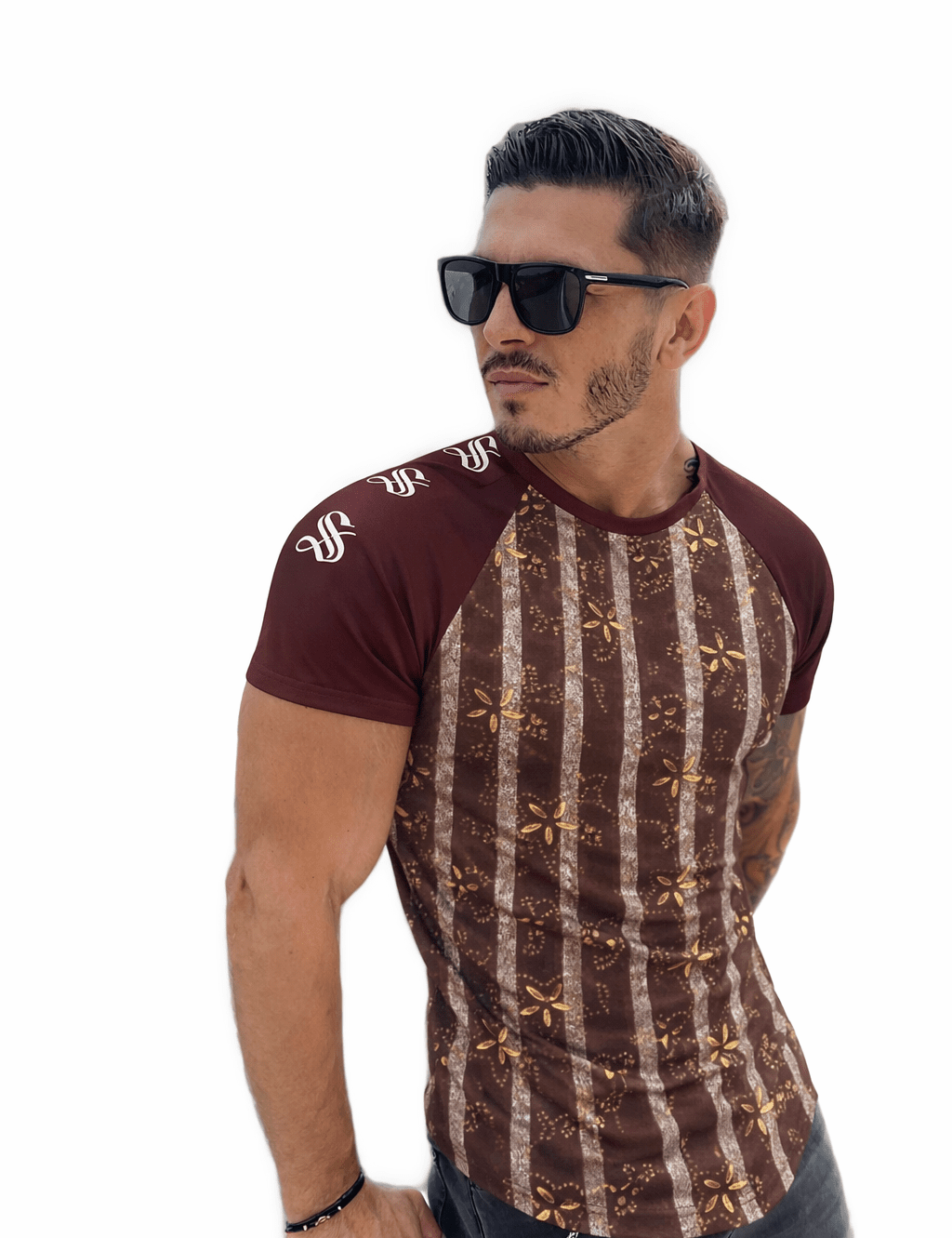 KoAzo 199 - Velvet T-shirt for Men - Sarman Fashion - Wholesale Clothing Fashion Brand for Men from Canada