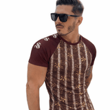 KoAzo 199 - Velvet T-shirt for Men - Sarman Fashion - Wholesale Clothing Fashion Brand for Men from Canada