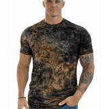 KoAzo 20 - Velvet T-shirt for Men - Sarman Fashion - Wholesale Clothing Fashion Brand for Men from Canada