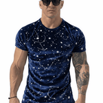 KoAzo 201 - Velvet T-shirt for Men - Sarman Fashion - Wholesale Clothing Fashion Brand for Men from Canada