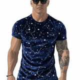 KoAzo 201 - Velvet T-shirt for Men - Sarman Fashion - Wholesale Clothing Fashion Brand for Men from Canada