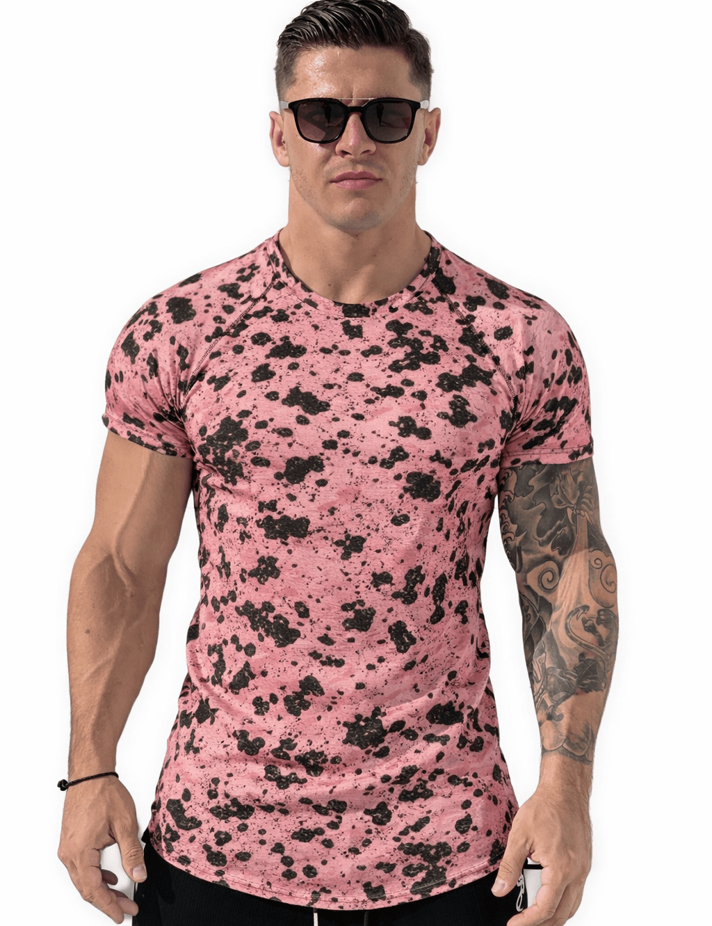 KoAzo 202 - Velvet T-shirt for Men - Sarman Fashion - Wholesale Clothing Fashion Brand for Men from Canada