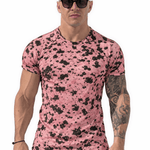 KoAzo 202 - Velvet T-shirt for Men - Sarman Fashion - Wholesale Clothing Fashion Brand for Men from Canada