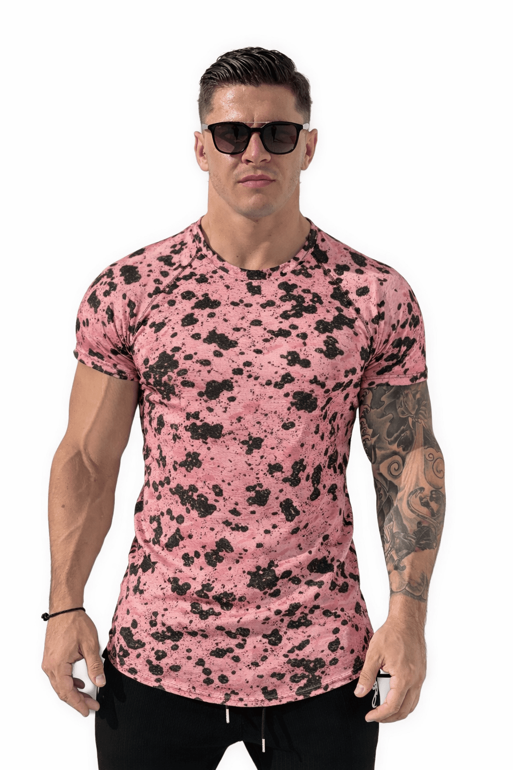 KoAzo 202 - Velvet T-shirt for Men - Sarman Fashion - Wholesale Clothing Fashion Brand for Men from Canada