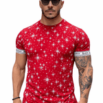 KoAzo 208 - Velvet T-shirt for Men - Sarman Fashion - Wholesale Clothing Fashion Brand for Men from Canada