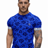 KoAzo 212 - Velvet T-shirt for Men - Sarman Fashion - Wholesale Clothing Fashion Brand for Men from Canada