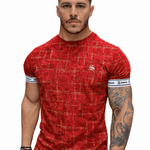 KoAzo 214 - Velvet T-shirt for Men - Sarman Fashion - Wholesale Clothing Fashion Brand for Men from Canada