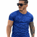 KoAzo 215 - Velvet T-shirt for Men - Sarman Fashion - Wholesale Clothing Fashion Brand for Men from Canada