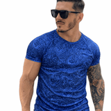KoAzo 215 - Velvet T-shirt for Men - Sarman Fashion - Wholesale Clothing Fashion Brand for Men from Canada