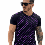 KoAzo 217 - Velvet T-shirt for Men - Sarman Fashion - Wholesale Clothing Fashion Brand for Men from Canada