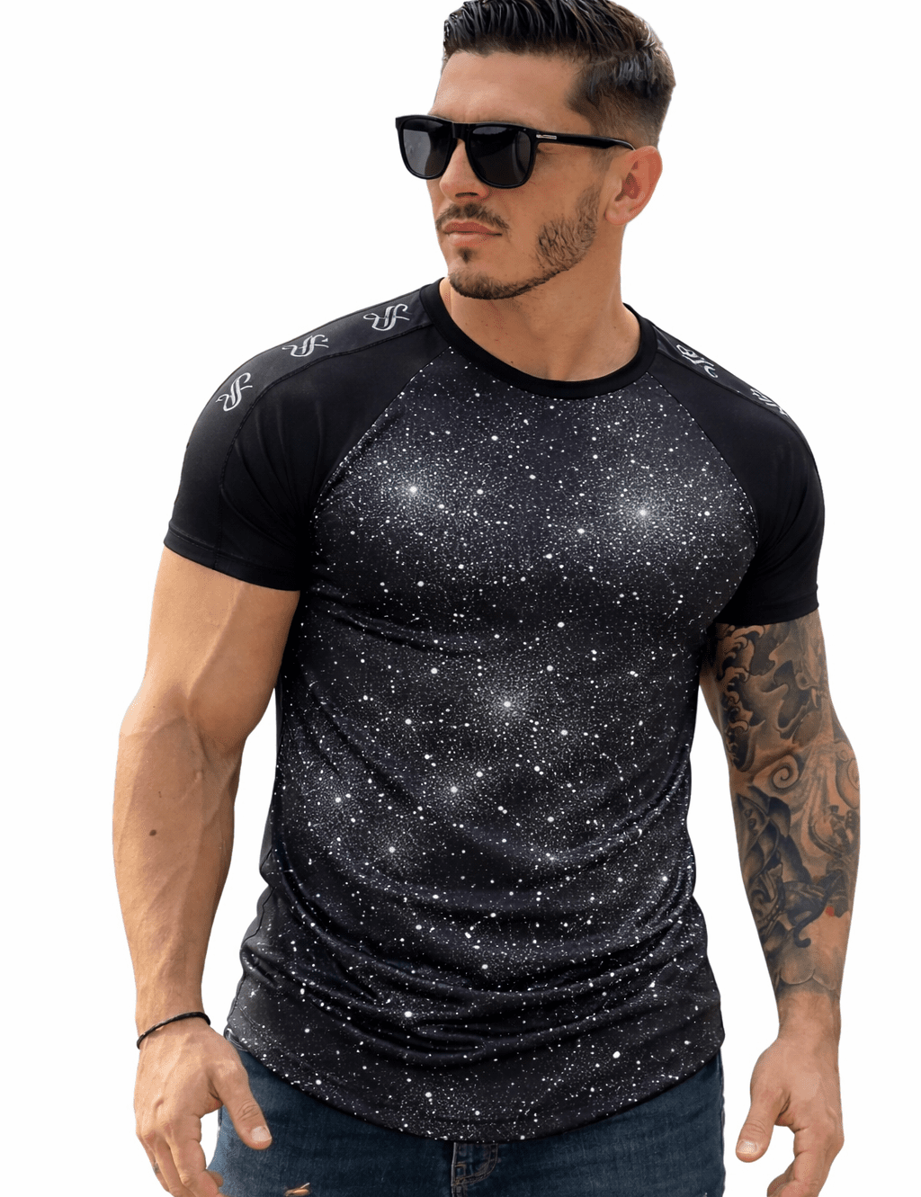 KoAzo 218 - Velvet T-shirt for Men - Sarman Fashion - Wholesale Clothing Fashion Brand for Men from Canada