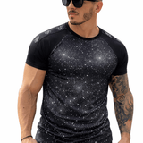 KoAzo 218 - Velvet T-shirt for Men - Sarman Fashion - Wholesale Clothing Fashion Brand for Men from Canada