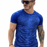 KoAzo 219 - Velvet T-shirt for Men - Sarman Fashion - Wholesale Clothing Fashion Brand for Men from Canada