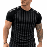 KoAzo 220 - Velvet T-shirt for Men - Sarman Fashion - Wholesale Clothing Fashion Brand for Men from Canada