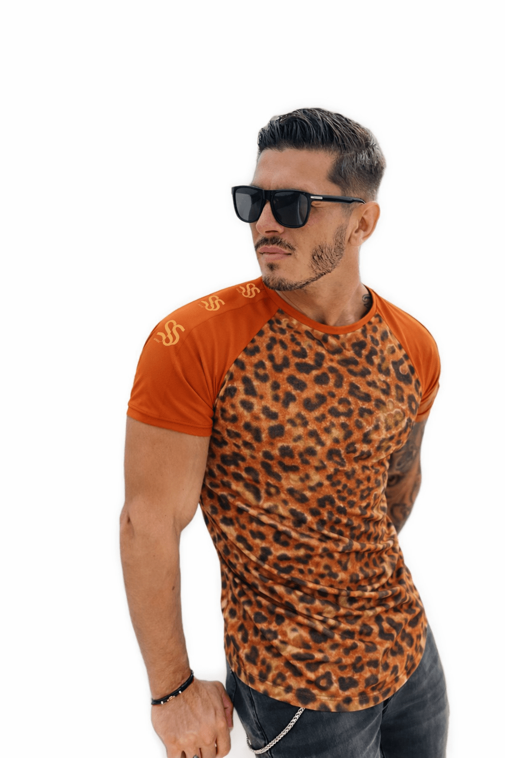 KoAzo 225 - Velvet T-shirt for Men - Sarman Fashion - Wholesale Clothing Fashion Brand for Men from Canada