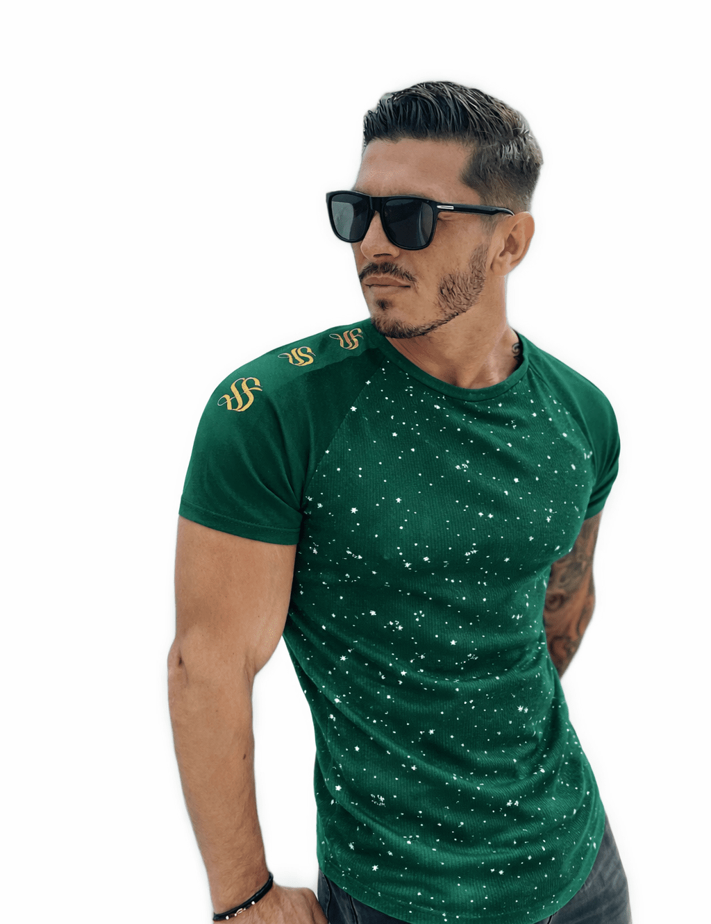 KoAzo 226 - Velvet T-shirt for Men - Sarman Fashion - Wholesale Clothing Fashion Brand for Men from Canada