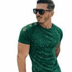KoAzo 226 - Velvet T-shirt for Men - Sarman Fashion - Wholesale Clothing Fashion Brand for Men from Canada