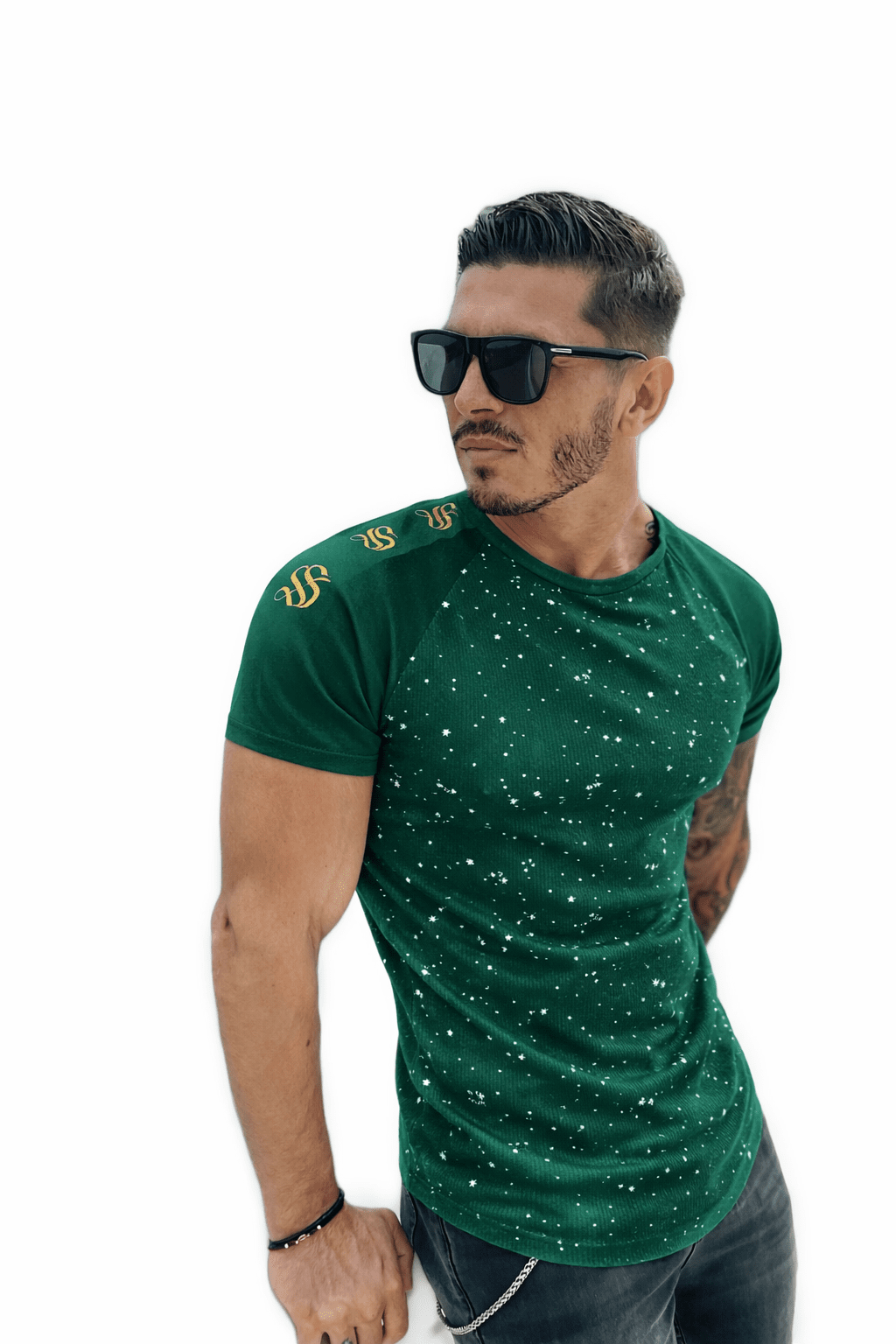 KoAzo 226 - Velvet T-shirt for Men - Sarman Fashion - Wholesale Clothing Fashion Brand for Men from Canada