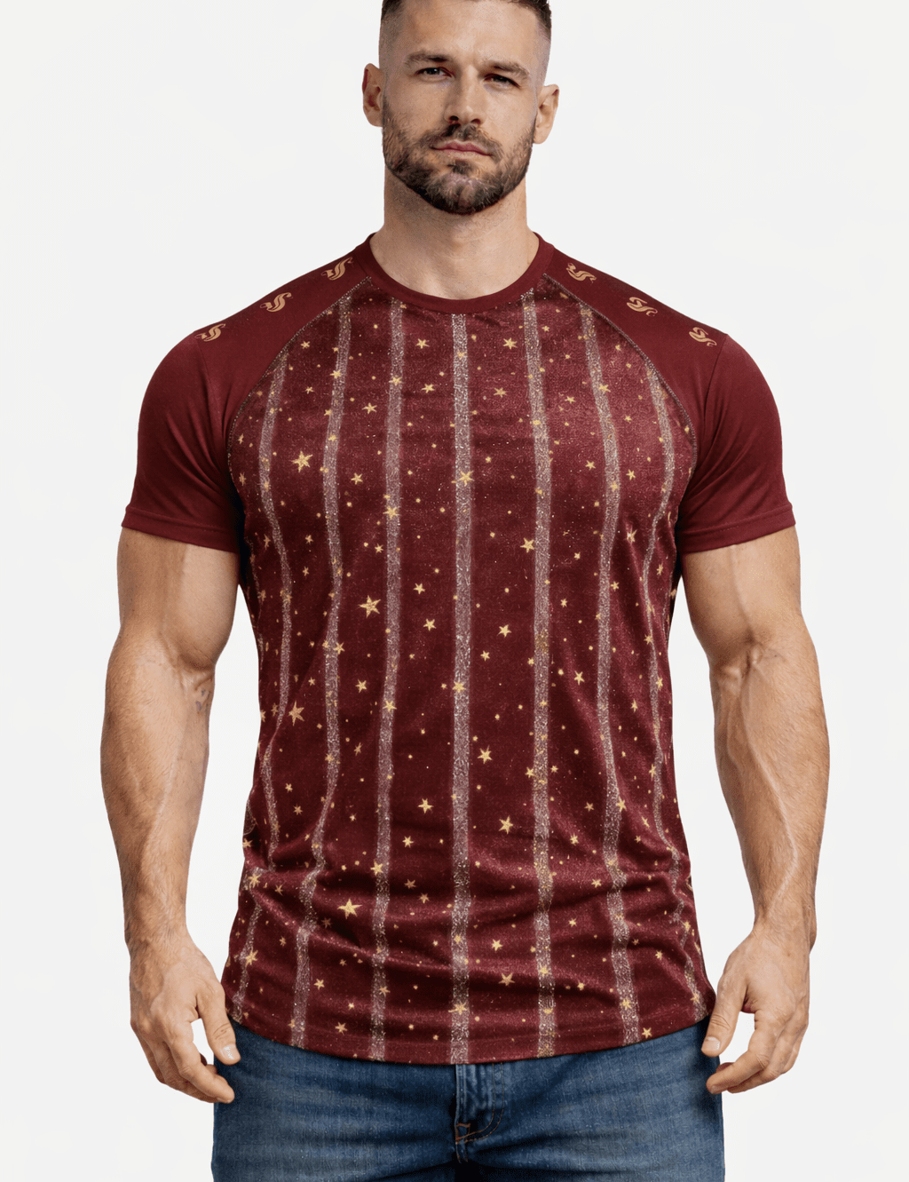 KoAzo 231 - Velvet T-shirt for Men - Sarman Fashion - Wholesale Clothing Fashion Brand for Men from Canada