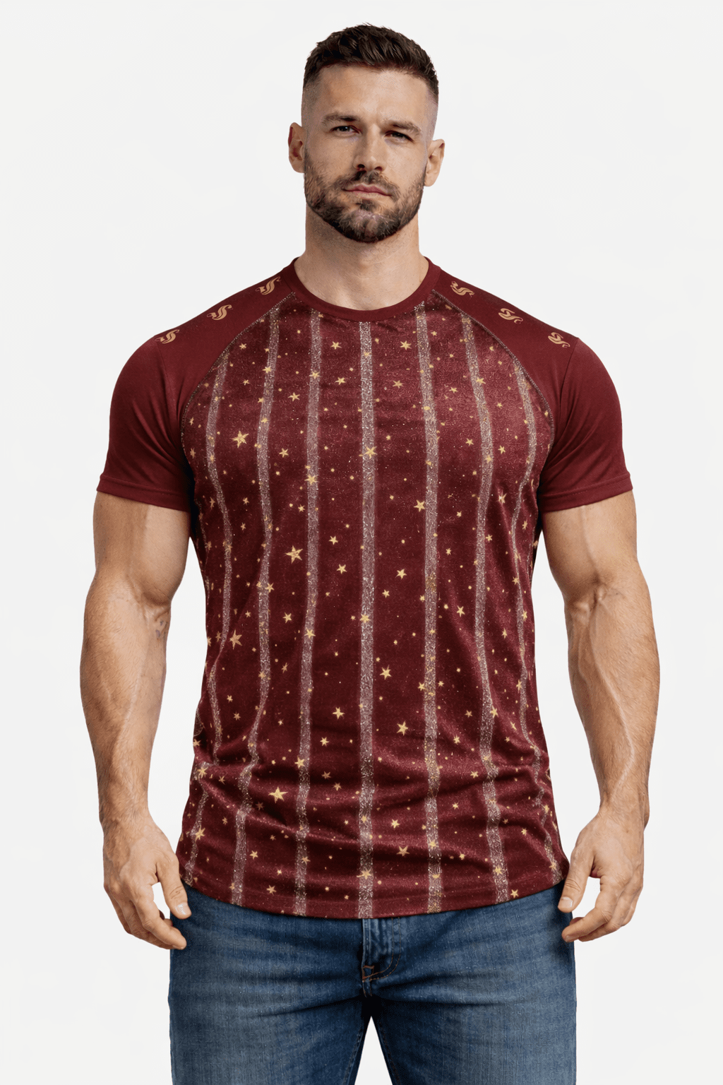 KoAzo 231 - Velvet T-shirt for Men - Sarman Fashion - Wholesale Clothing Fashion Brand for Men from Canada