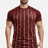 KoAzo 231 - Velvet T-shirt for Men - Sarman Fashion - Wholesale Clothing Fashion Brand for Men from Canada