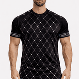 KoAzo 234 - Velvet T-shirt for Men - Sarman Fashion - Wholesale Clothing Fashion Brand for Men from Canada