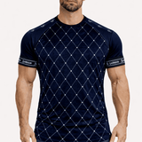 KoAzo 237 - Velvet T-shirt for Men - Sarman Fashion - Wholesale Clothing Fashion Brand for Men from Canada