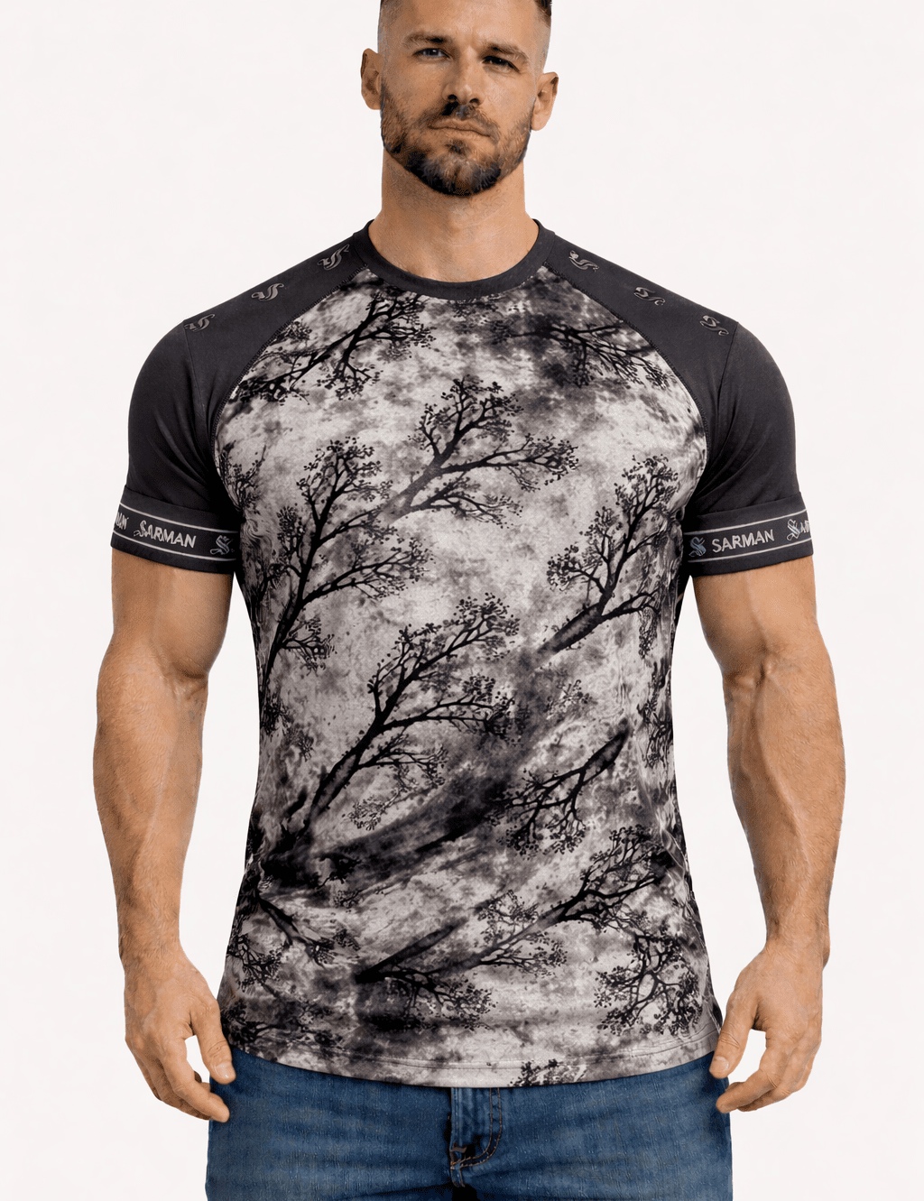 KoAzo 240 - Velvet T-shirt for Men - Sarman Fashion - Wholesale Clothing Fashion Brand for Men from Canada