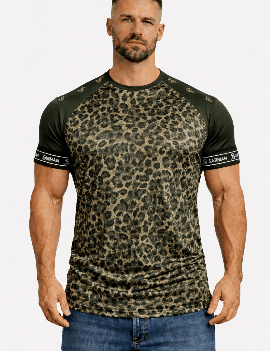 KoAzo 247 - Velvet T-shirt for Men - Sarman Fashion - Wholesale Clothing Fashion Brand for Men from Canada