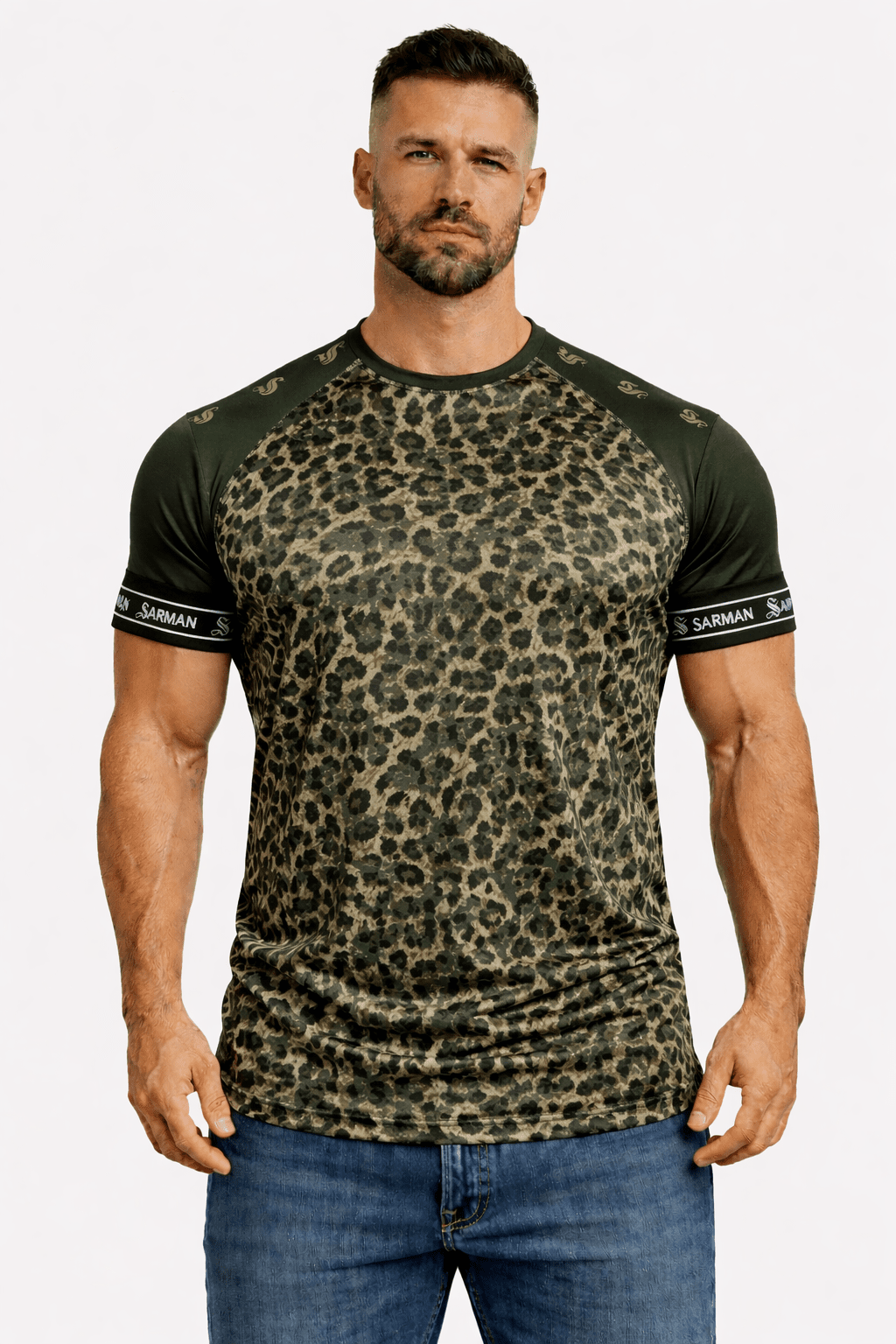 KoAzo 247 - Velvet T-shirt for Men - Sarman Fashion - Wholesale Clothing Fashion Brand for Men from Canada