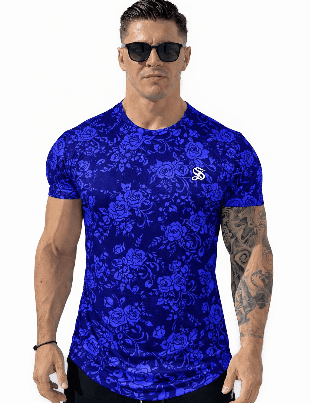 KoAzo 258 - Velvet T-shirt for Men - Sarman Fashion - Wholesale Clothing Fashion Brand for Men from Canada