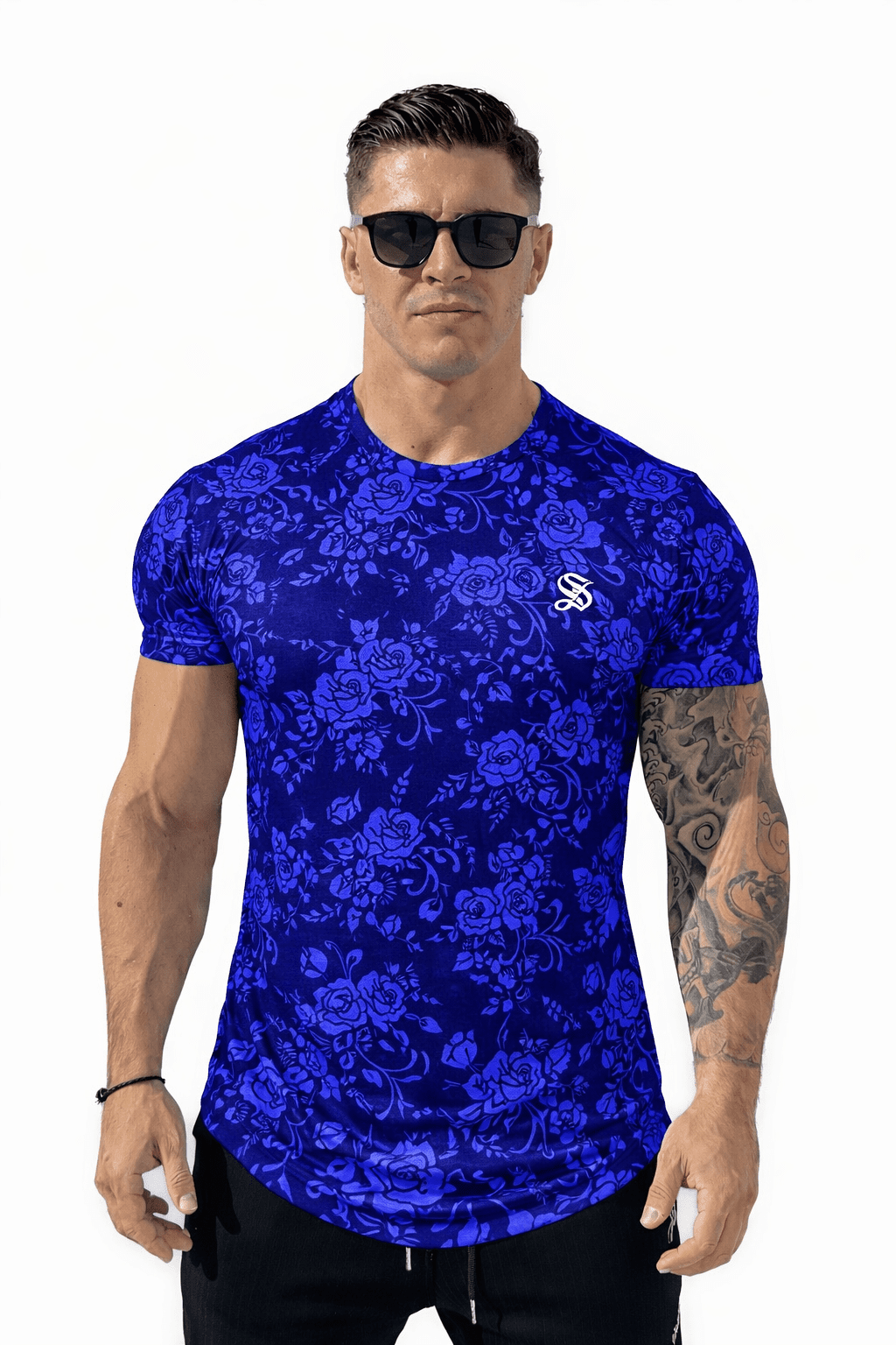 KoAzo 258 - Velvet T-shirt for Men - Sarman Fashion - Wholesale Clothing Fashion Brand for Men from Canada