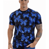 KoAzo 26 - Velvet T-shirt for Men - Sarman Fashion - Wholesale Clothing Fashion Brand for Men from Canada