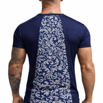 KoAzo 264 - Velvet T-shirt for Men - Sarman Fashion - Wholesale Clothing Fashion Brand for Men from Canada