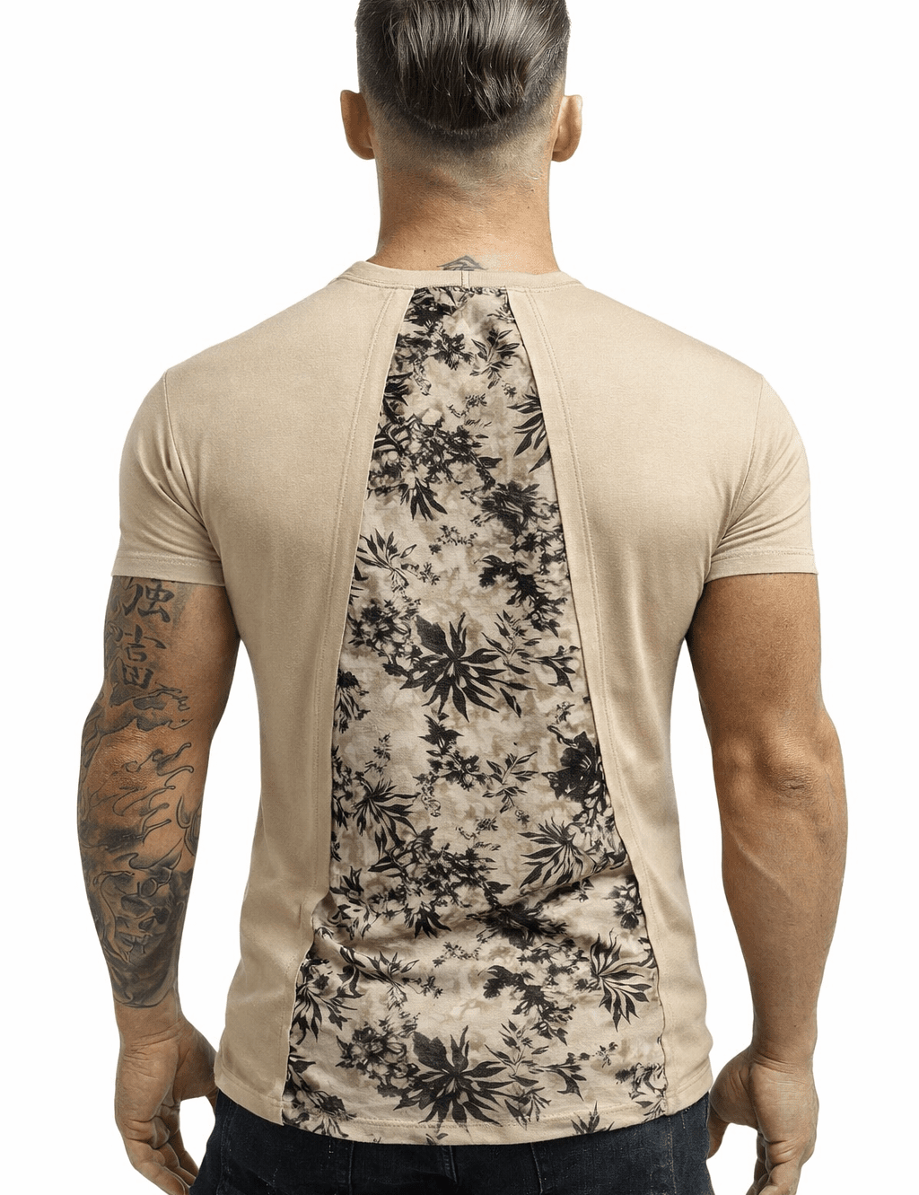 KoAzo 267 - Velvet T-shirt for Men - Sarman Fashion - Wholesale Clothing Fashion Brand for Men from Canada