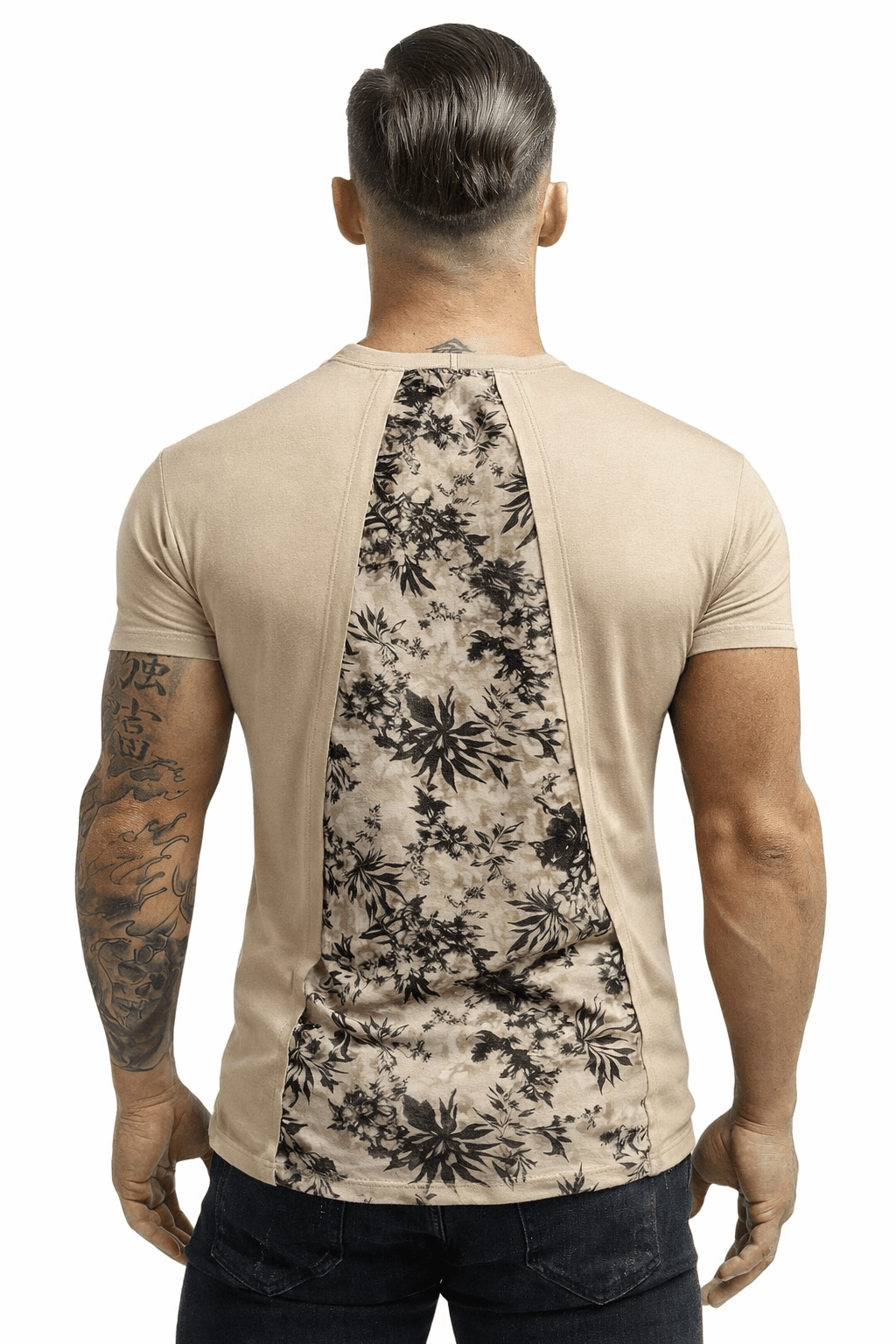 KoAzo 267 - Velvet T-shirt for Men - Sarman Fashion - Wholesale Clothing Fashion Brand for Men from Canada