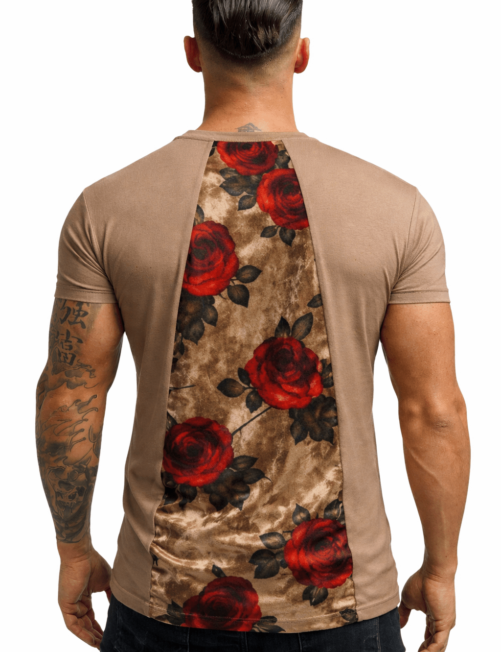 KoAzo 268 - Velvet T-shirt for Men - Sarman Fashion - Wholesale Clothing Fashion Brand for Men from Canada