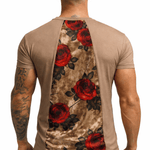 KoAzo 268 - Velvet T-shirt for Men - Sarman Fashion - Wholesale Clothing Fashion Brand for Men from Canada